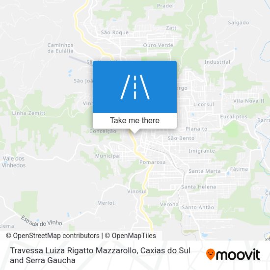 Travessa Luiza Rigatto Mazzarollo map
