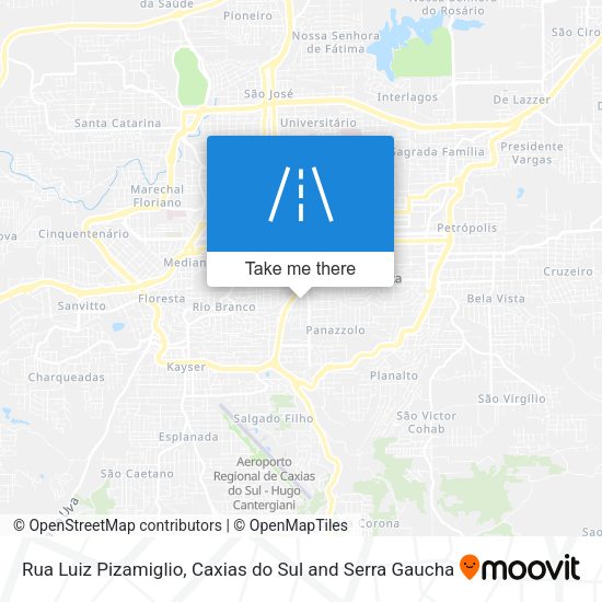 Rua Luiz Pizamiglio map