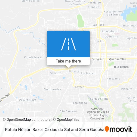 Rótula Nélson Bazei map