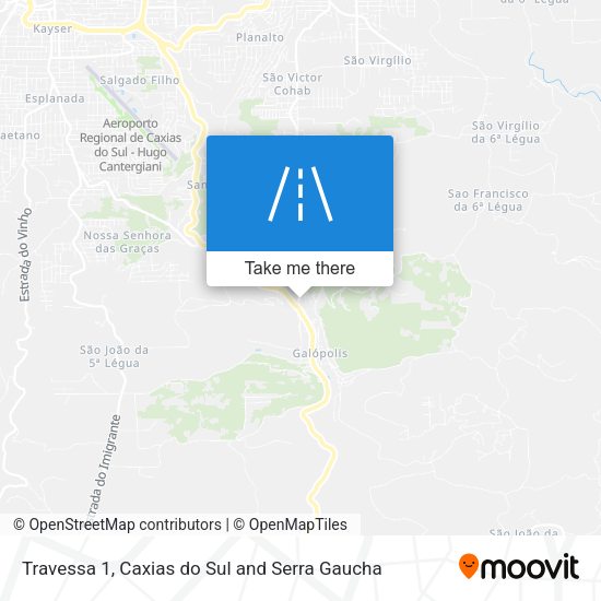 Travessa 1 map