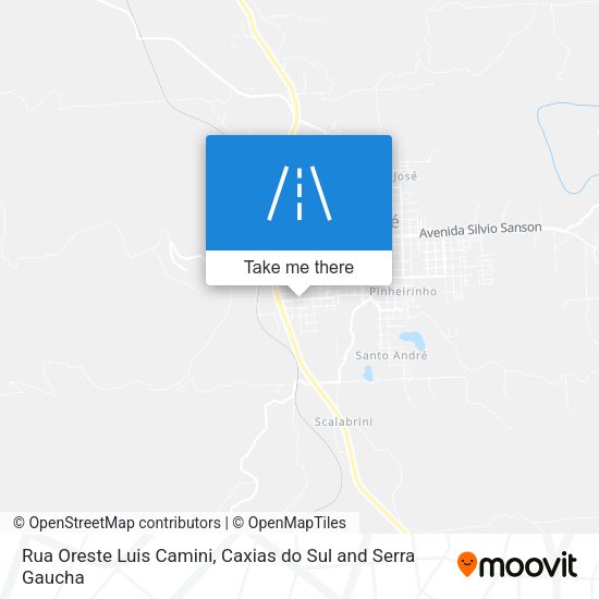 Rua Oreste Luis Camini map