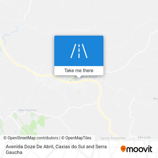Avenida Doze De Abril map