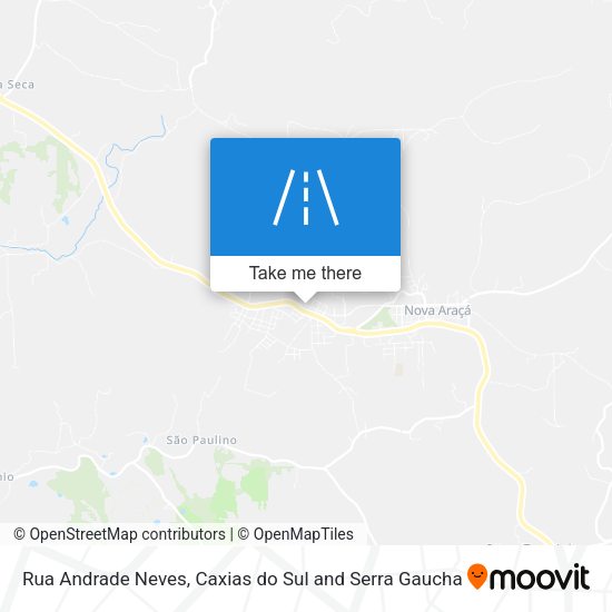 Rua Andrade Neves map