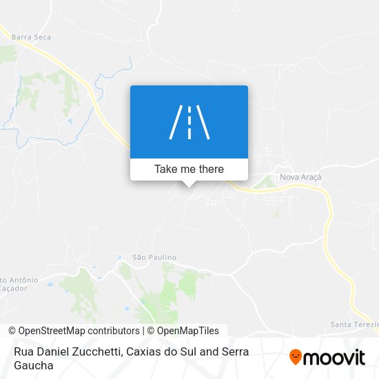 Rua Daniel Zucchetti map