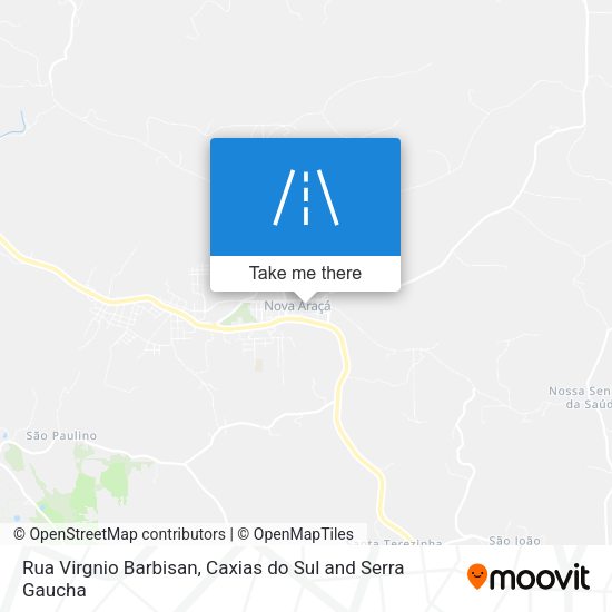 Rua Virgnio Barbisan map