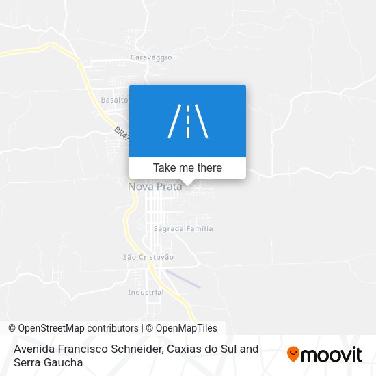 Avenida Francisco Schneider map