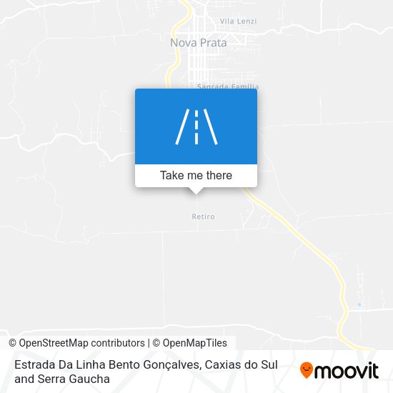 Estrada Da Linha Bento Gonçalves map