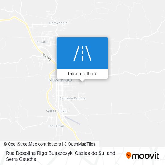 Rua Dosolina Rigo Buaszczyk map