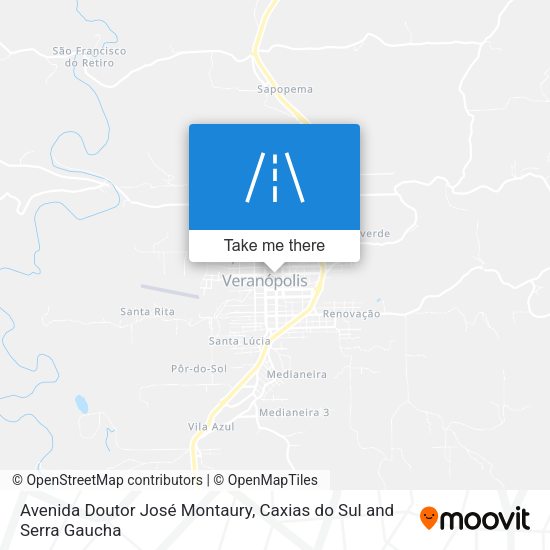 Avenida Doutor José Montaury map
