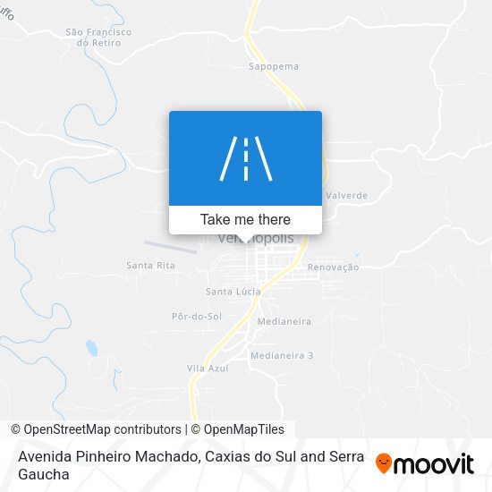 Avenida Pinheiro Machado map