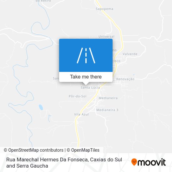 Rua Marechal Hermes Da Fonseca map