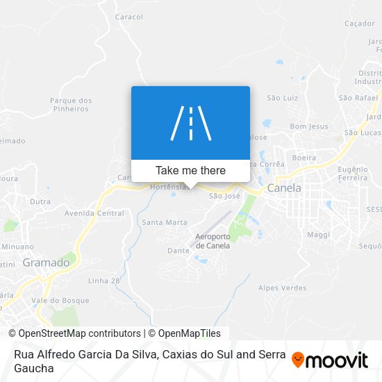 Rua Alfredo Garcia Da Silva map