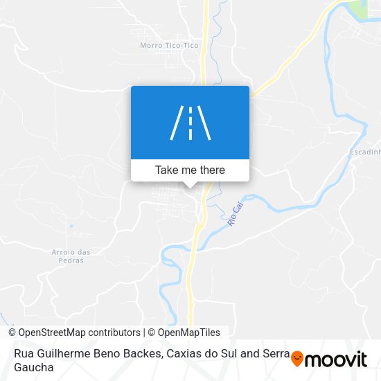 Rua Guilherme Beno Backes map
