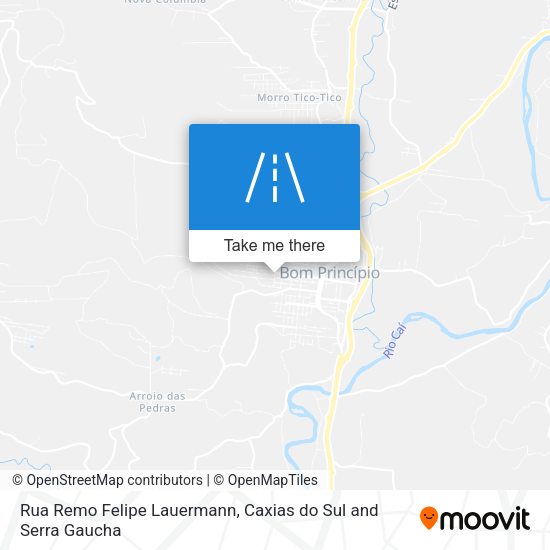 Rua Remo Felipe Lauermann map