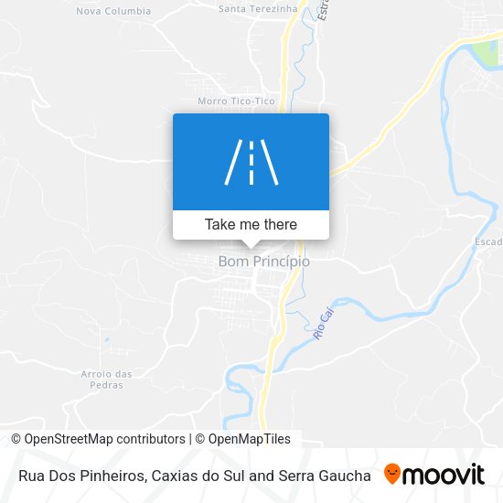 Rua Dos Pinheiros map