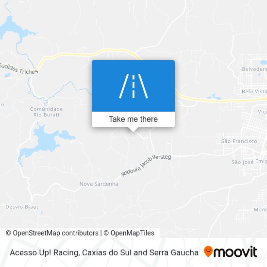 Acesso Up! Racing map