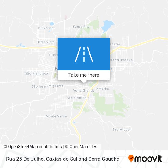 Rua 25 De Julho map