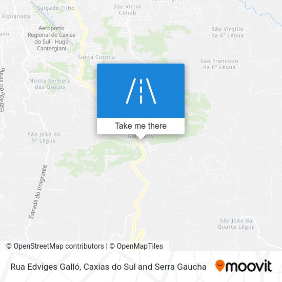Rua Edviges Galló map