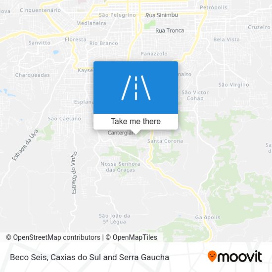 Beco Seis map