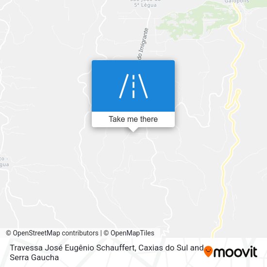 Travessa José Eugênio Schauffert map