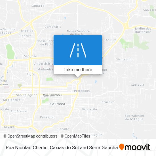 Rua Nicolau Chedid map