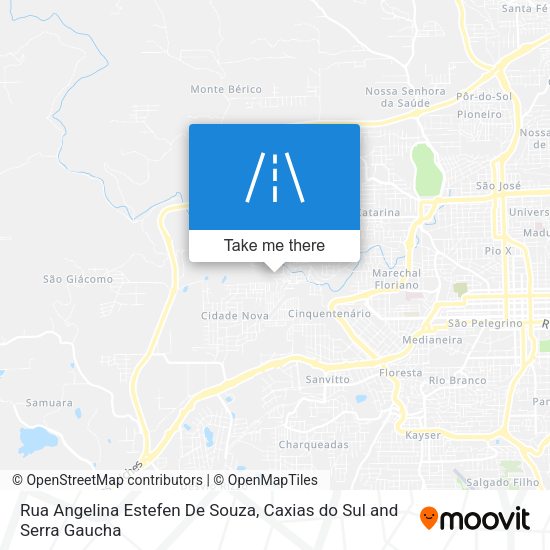 Rua Angelina Estefen De Souza map