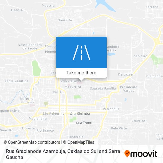 Rua Gracianode Azambuja map