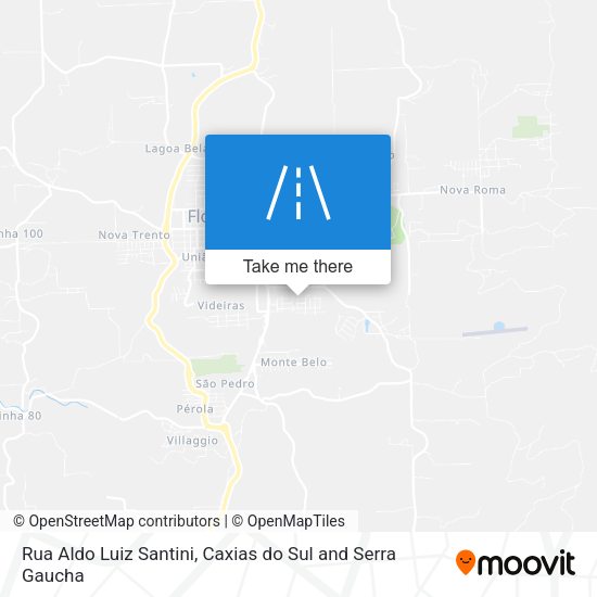 Rua Aldo Luiz Santini map
