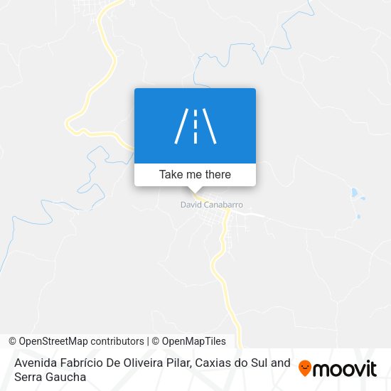 Avenida Fabrício De Oliveira Pilar map