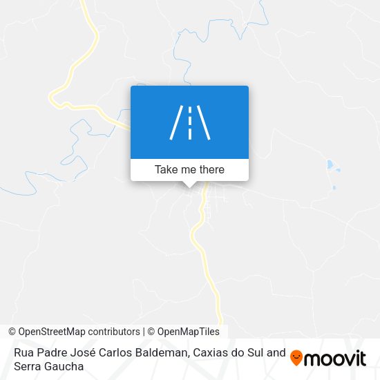 Rua Padre José Carlos Baldeman map