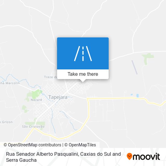 Rua Senador Alberto Pasqualini map