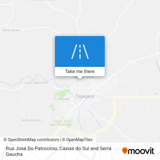 Rua José Do Patrocínio map