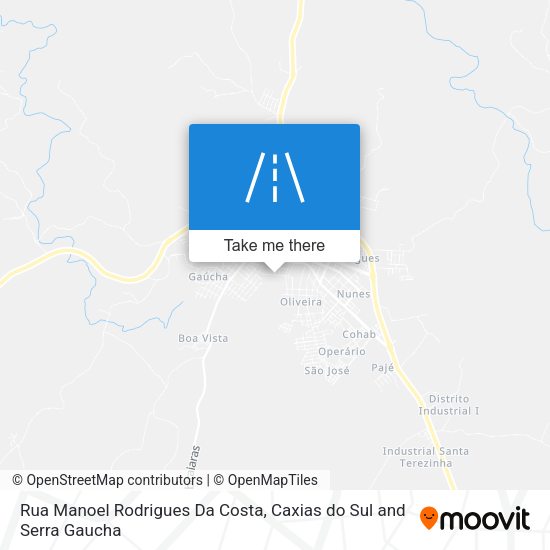 Rua Manoel Rodrigues Da Costa map