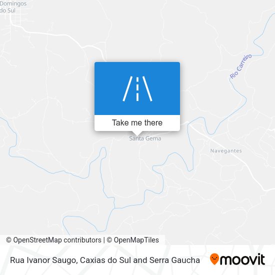 Rua Ivanor Saugo map