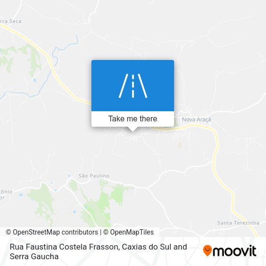 Rua Faustina Costela Frasson map
