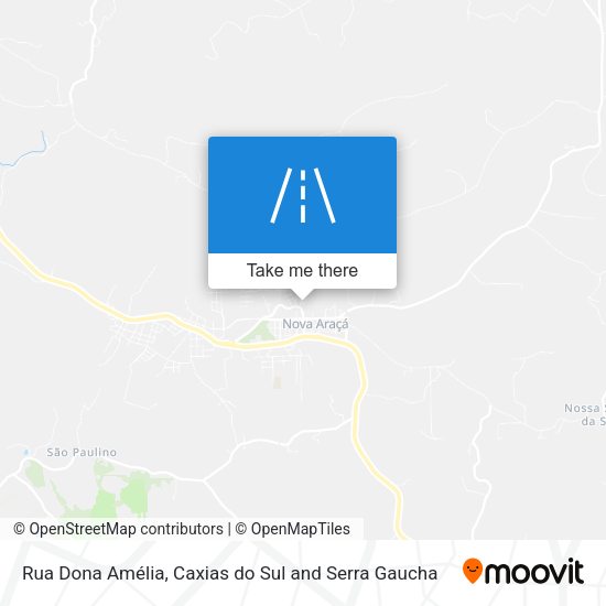 Rua Dona Amélia map