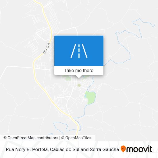 Rua Nery B. Portela map