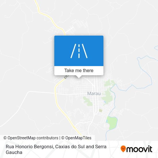 Rua Honorio Bergonsi map