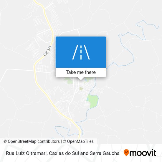 Rua Luiz Oltramari map