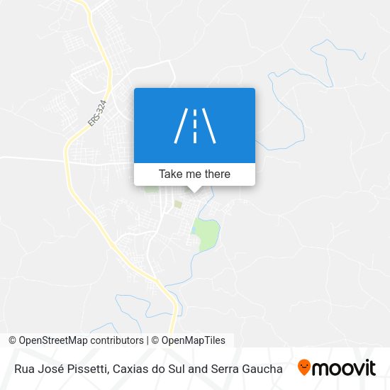 Rua José Pissetti map