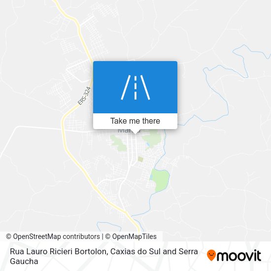 Rua Lauro Ricieri Bortolon map