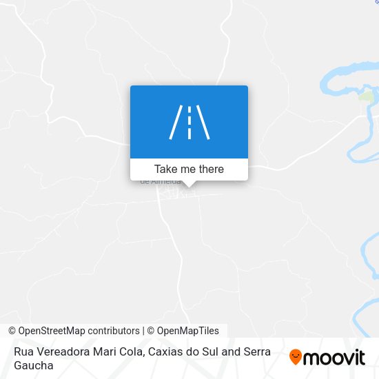 Rua Vereadora Mari Cola map