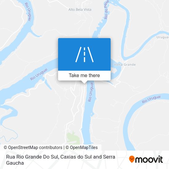 Rua Rio Grande Do Sul map