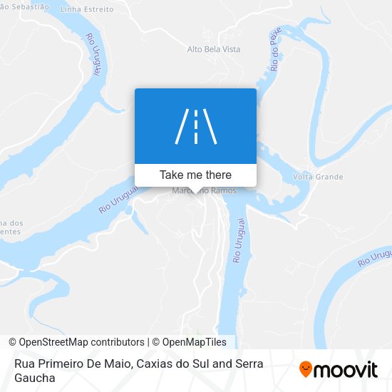 Rua Primeiro De Maio map