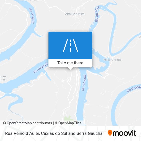 Rua Reinold Auler map
