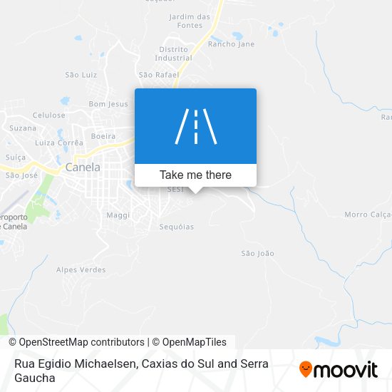 Rua Egidio Michaelsen map