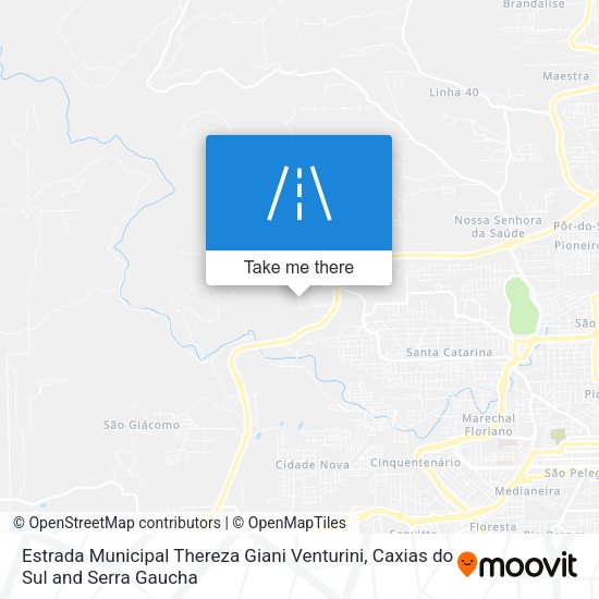 Estrada Municipal Thereza Giani Venturini map