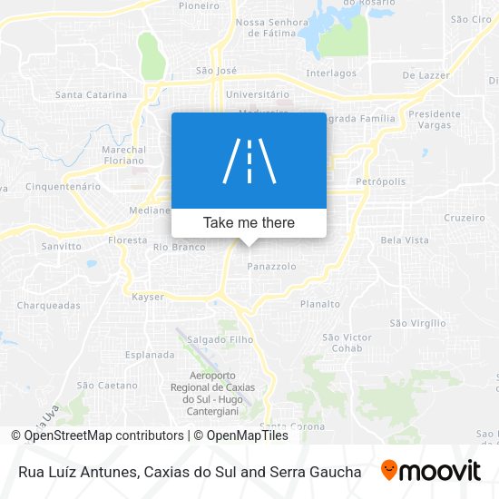 Rua Luíz Antunes map