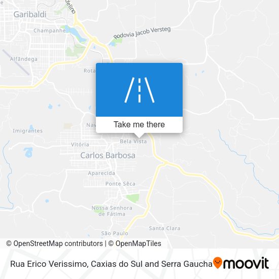 Rua Erico Verissimo map