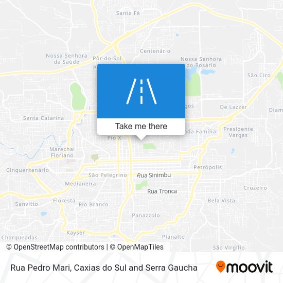 Rua Pedro Mari map